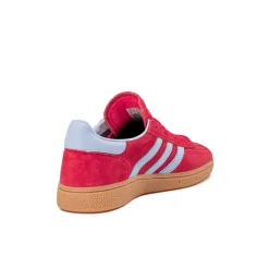 Adidas Sneakers En Cuir|Baskets Décontractées Terrace*Handball Spezial W Lucid Red / Glow Blue / Gum 1