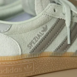 Adidas Sneakers En Cuir|Baskets Décontractées Terrace*Handball Spezial W Linen Green / Silver Pebble / Wonder Silver