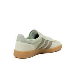 Adidas Sneakers En Cuir|Baskets Décontractées Terrace*Handball Spezial W Linen Green / Silver Pebble / Wonder Silver
