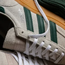 Adidas Sneakers En Cuir|Baskets Décontractées Terrace*Handball Spezial W Alumina / Collegiate Green / Gum