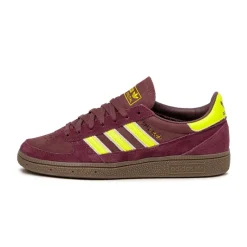 Adidas Sneakers En Cuir|Baskets Décontractées Terrace*Handball Spezial WM Shadow Red / Solar Yellow / Off White