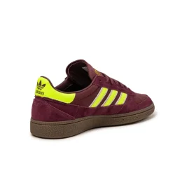 Adidas Sneakers En Cuir|Baskets Décontractées Terrace*Handball Spezial WM Shadow Red / Solar Yellow / Off White
