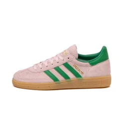 Adidas Sneakers En Cuir|Baskets Décontractées Terrace*Handball Spezial W Clear Pink / Green / Gold Metallic