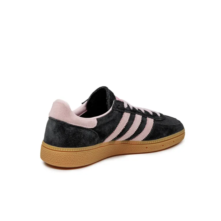 Adidas Sneakers En Cuir|Baskets Décontractées Terrace*Handball Spezial W Core Black / Clear Pink / Gum 1