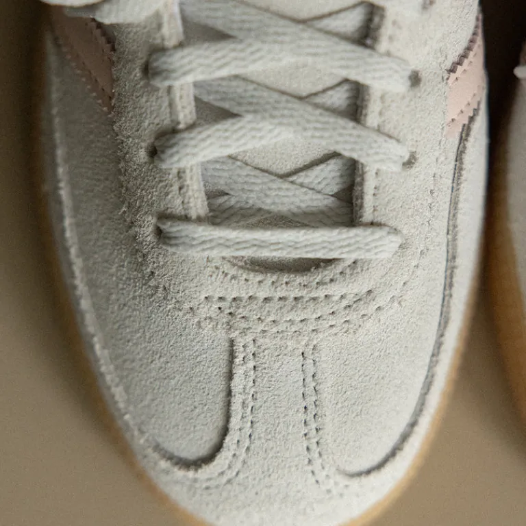 Adidas Sneakers En Cuir|Baskets Décontractées Terrace*Handball Spezial W Orbit Grey / Wonder Aqua / Gum 4
