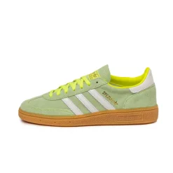 Adidas Sneakers En Cuir|Baskets Décontractées Terrace*Handball Spezial W Solar Yellow / Cloud White / Gold Metallic