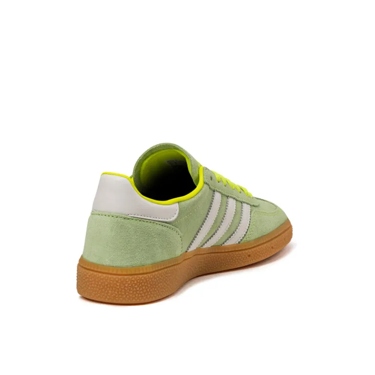 Adidas Sneakers En Cuir|Baskets Décontractées Terrace*Handball Spezial W Solar Yellow / Cloud White / Gold Metallic