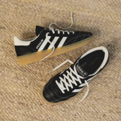 Adidas Sneakers En Cuir|Baskets Décontractées Terrace*Handball Spezial W Core Black / Off White / Silver Metallic