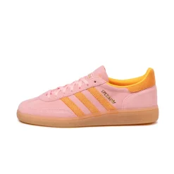Adidas Sneakers En Cuir|Baskets Décontractées Terrace*Handball Spezial W Glow Pink / Flat Orange / Gum 1