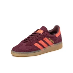 Adidas Sneakers En Cuir|Baskets Décontractées Terrace*Handball Spezial W Maroon / Preloved Red / Gum 1