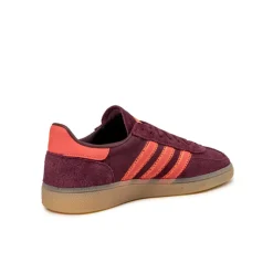 Adidas Sneakers En Cuir|Baskets Décontractées Terrace*Handball Spezial W Maroon / Preloved Red / Gum 1