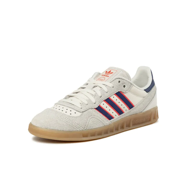 Adidas Sneakers En Cuir|Baskets Décontractées Terrace*Handball Top RM Crystal White / Victory Blue / Solar Red