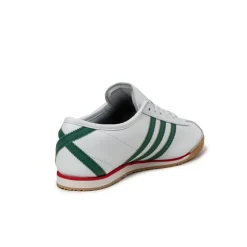 Adidas Sneakers En Cuir|Baskets Décontractées Terrace*Italia 70s Footwear White / Collegiate Green / Gum 3
