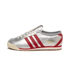 Adidas Sneakers En Cuir|Baskets Décontractées Terrace*Italia 70s W Silver Metallic / Tmvire / Gold Metallic