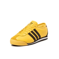 Adidas Sneakers En Cuir|Baskets Décontractées Terrace*Italia 70s W Spring Yellow / Dark Brown / Core Black
