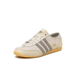 Adidas Sneakers En Cuir|Baskets Décontractées Terrace*Japan Decon W Off White / Silver Pebbles / Orange Tint