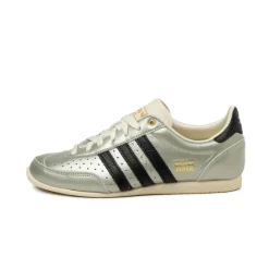 Adidas Sneakers En Cuir|Baskets Décontractées Terrace*Japan W Aluminium / Core Black / Crew White