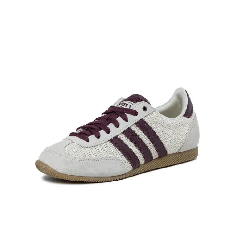 Adidas Sneakers En Cuir|Baskets Décontractées Terrace*Japan W Cream White / Maroon / Gum