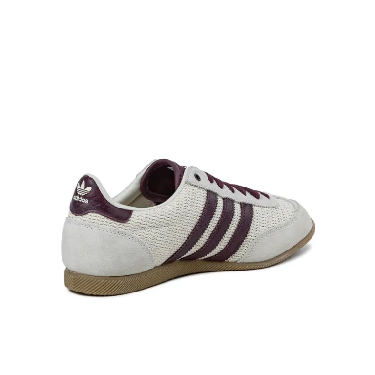Adidas Sneakers En Cuir|Baskets Décontractées Terrace*Japan W Cream White / Maroon / Gum