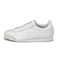 Adidas Sneakers En Cuir|Baskets Décontractées Terrace*K 74 Footwear White / Footwear White / Core Black