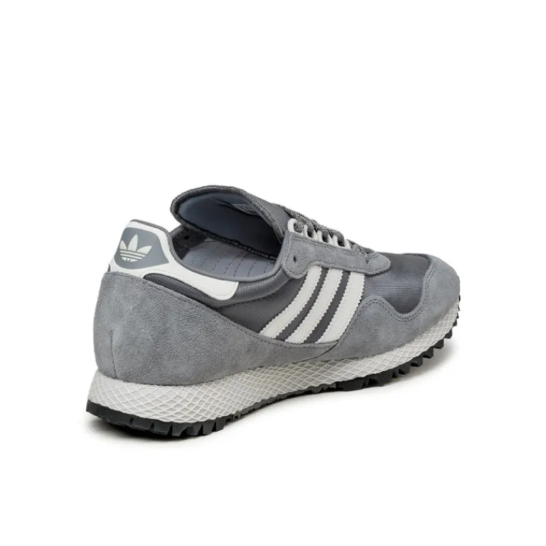 Adidas Sneakers En Cuir|Baskets Décontractées Terrace*New York Grey Four / Crystal White / Grey
