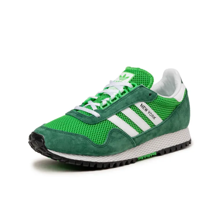 Adidas Sneakers En Cuir|Baskets Décontractées Terrace*New York Collegiate Green / Footwear White / Energy Green