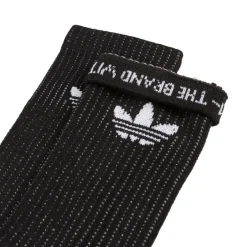 Adidas Chaussettes*Reflective Crew Socks 2 Pairs Black / Reflective Silver
