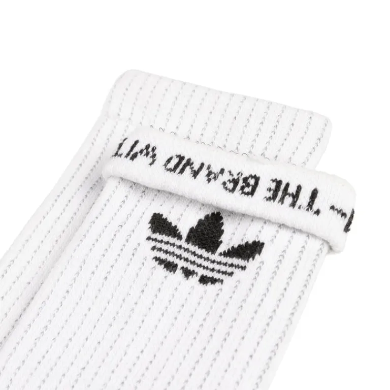 Adidas Chaussettes*Reflective Crew Socks 2 Pairs White / Reflective Silver