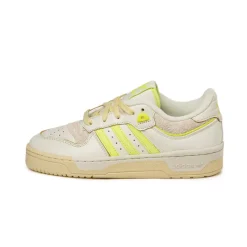 Adidas Sneakers En Cuir|Sneakers Blancs*Rivalry 86 Low W Ivory / Lucid Lemon / Easy Yellow