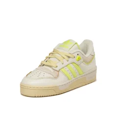 Adidas Sneakers En Cuir|Sneakers Blancs*Rivalry 86 Low W Ivory / Lucid Lemon / Easy Yellow