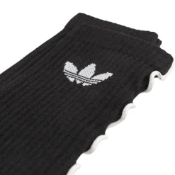 Adidas Chaussettes*Ruffle Crew Socks 2 Pairs White / Black