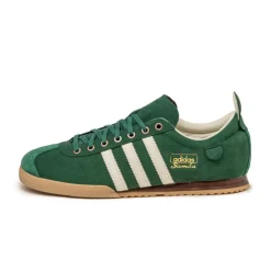 Adidas Sneakers En Cuir|Baskets Décontractées Terrace*Samba 62 Collegiate Green / Off White / Preloved Brown
