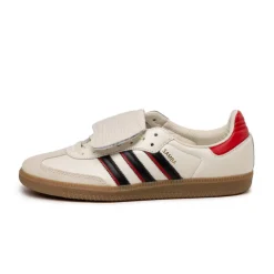 Adidas Sneakers En Cuir|Baskets Décontractées Terrace*Samba LT Cloud White / Core Black / Better Scarlet