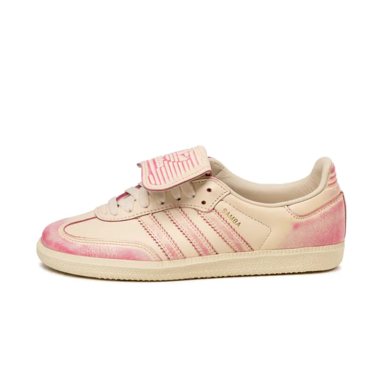 Adidas Sneakers En Cuir|Baskets Décontractées Terrace*Samba LT W Crew White / Crew White / Shock Pink