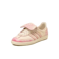 Adidas Sneakers En Cuir|Baskets Décontractées Terrace*Samba LT W Crew White / Crew White / Shock Pink