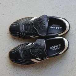 Adidas Sneakers En Cuir|Baskets Décontractées Terrace*Samba LT W Core Black / Crew White / Gum 4