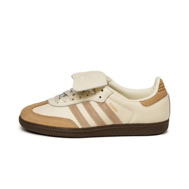 Adidas Sneakers En Cuir|Baskets Décontractées Terrace*Samba LT W Cream White / Warm Sandstone / Gold Metallic