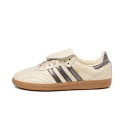 Adidas Sneakers En Cuir|Baskets Décontractées Terrace*Samba LT W Cream White / Core Black / Gum 4