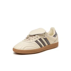Adidas Sneakers En Cuir|Baskets Décontractées Terrace*Samba LT W Cream White / Core Black / Gum 4
