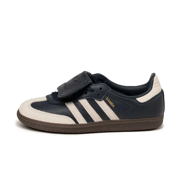 Adidas Sneakers En Cuir|Baskets Décontractées Terrace*Samba LT W Aurora Ink / Cream White / Gold Metallic
