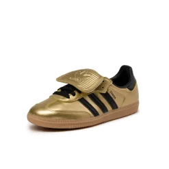 Adidas Sneakers En Cuir|Baskets Décontractées Terrace*Samba LT W Gold Metallic / Core Black / Gum 3