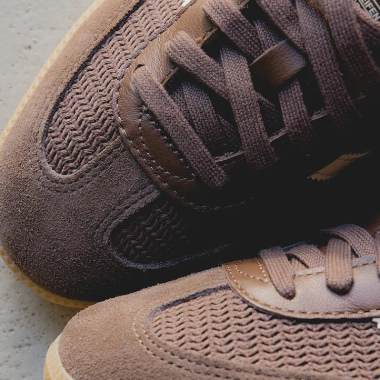 Adidas Sneakers En Cuir|Baskets Décontractées Terrace*Samba OG Earth Strata / Wonder White / Magic Beige