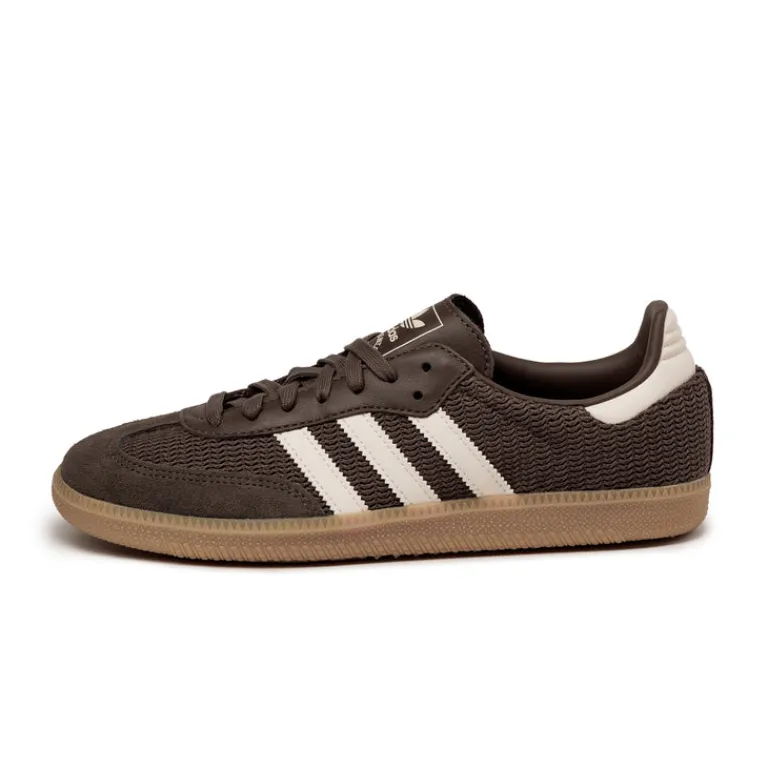 Adidas Sneakers En Cuir|Baskets Décontractées Terrace*Samba OG Earth Strata / Wonder White / Magic Beige