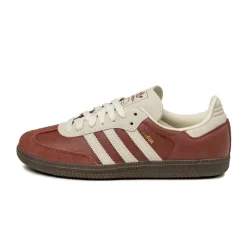 Adidas Sneakers En Cuir|Baskets Décontractées Terrace*Samba OG Preloved Ruby / Crew White / Gum 5