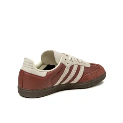 Adidas Sneakers En Cuir|Baskets Décontractées Terrace*Samba OG Preloved Ruby / Crew White / Gum 5