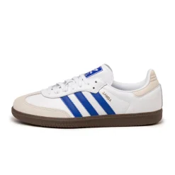 Adidas Sneakers En Cuir|Baskets Décontractées Terrace*Samba OG Footwear White / Lucid Blue / Gum 5