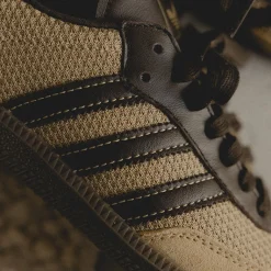Adidas Sneakers En Cuir|Baskets Décontractées Terrace*Samba OG Golden Beige / Dark Brown / Gum