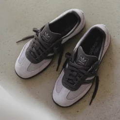 Adidas Sneakers En Cuir|Baskets Décontractées Terrace*Samba OG Glory Grey / Charcoal / Gum