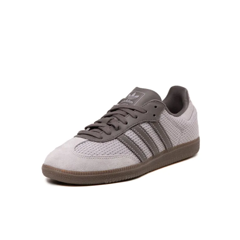 Adidas Sneakers En Cuir|Baskets Décontractées Terrace*Samba OG Glory Grey / Charcoal / Gum