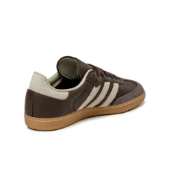 Adidas Sneakers En Cuir*Samba OG Brown / Putty Grey / Gold Metallic